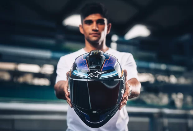 Alpinestars Martinator to edycja specjalna butów Supertech R i kasku Supertech R10 - replik sprzętu wyścigowego Jorge Martina