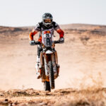 Konrad Dabrowski na półmetku Rajdu Dakar 2025