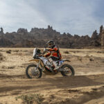 Konrad Dabrowski na półmetku Rajdu Dakar 2025