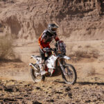 Konrad Dabrowski na półmetku Rajdu Dakar 2025