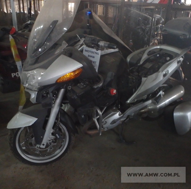 Niekompletne BMW R 1200 RT na przetargu AMW