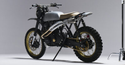 Kawasaki KZ750 Scrambler to kolejny, fenomenalny custom jaki wyszedł spod ręki Sylwestra Mateusiaka z Eastern Spirit.