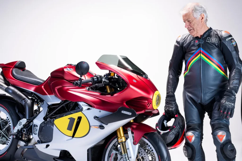 MV Agusta Superveloce 1000 Ago limitowane dzieło sztuki w hołdzie dla Giacomo Agostini.