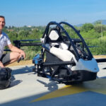 Volonaut Airbike - latający "motocykl" dzieła polskiego konstruktora Tomasza Patana