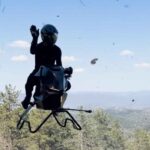 Volonaut Airbike - latający "motocykl" dzieła polskiego konstruktora Tomasza Patana