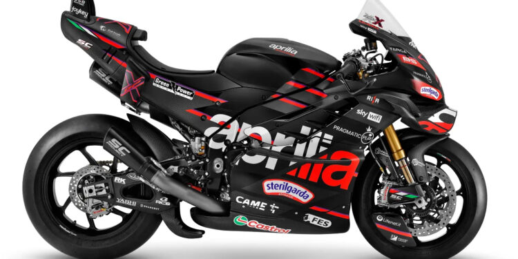 Aprilia RSV4 X-GP - rasowa wyścigówka w ekskluzywnej, limitowanej serii.