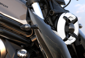 Benda P51 - 70-konna , miejska hybryda napędzana - między innymi, silnikiem bokser.