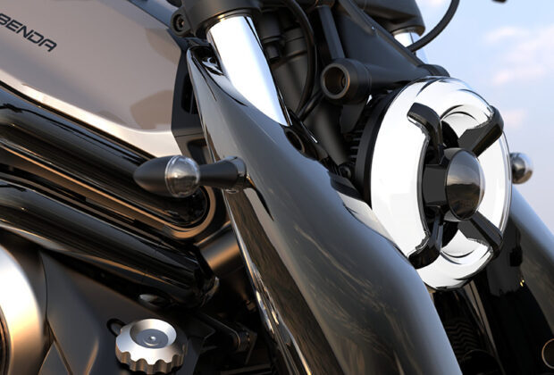 Benda P51 - 70-konna , miejska hybryda napędzana - między innymi, silnikiem bokser.