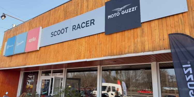 105-te urodziny Moto Guzzi w salonie Scootracer
