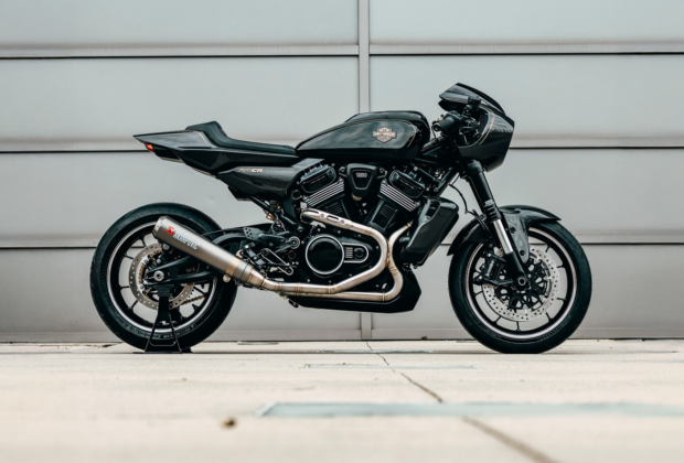 Harley Davidson RMCR udany koncept nakeda nawiązującego do historii