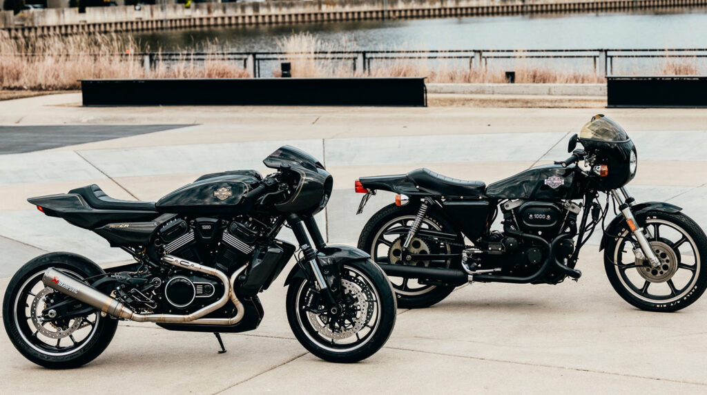Harley Davidson RMCR udany koncept nakeda nawiązującego do historii