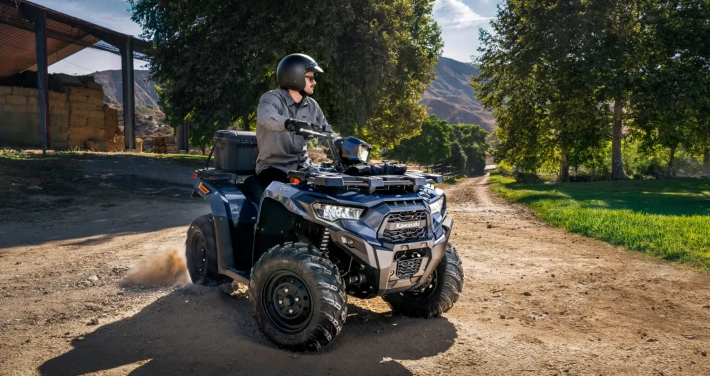 Kawasaki Brute ~force 450 EPS - świetny ATV ze wspomaganiem kierownicy.