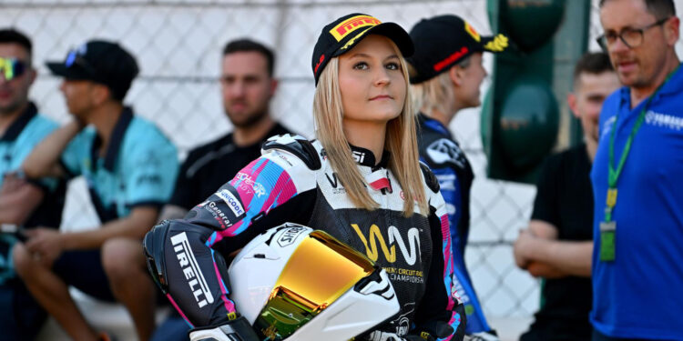 Patrycja Sowa po pierwszej rundzie WorldWCR - Motocyklowych Mistrzostw Świata Kobiet