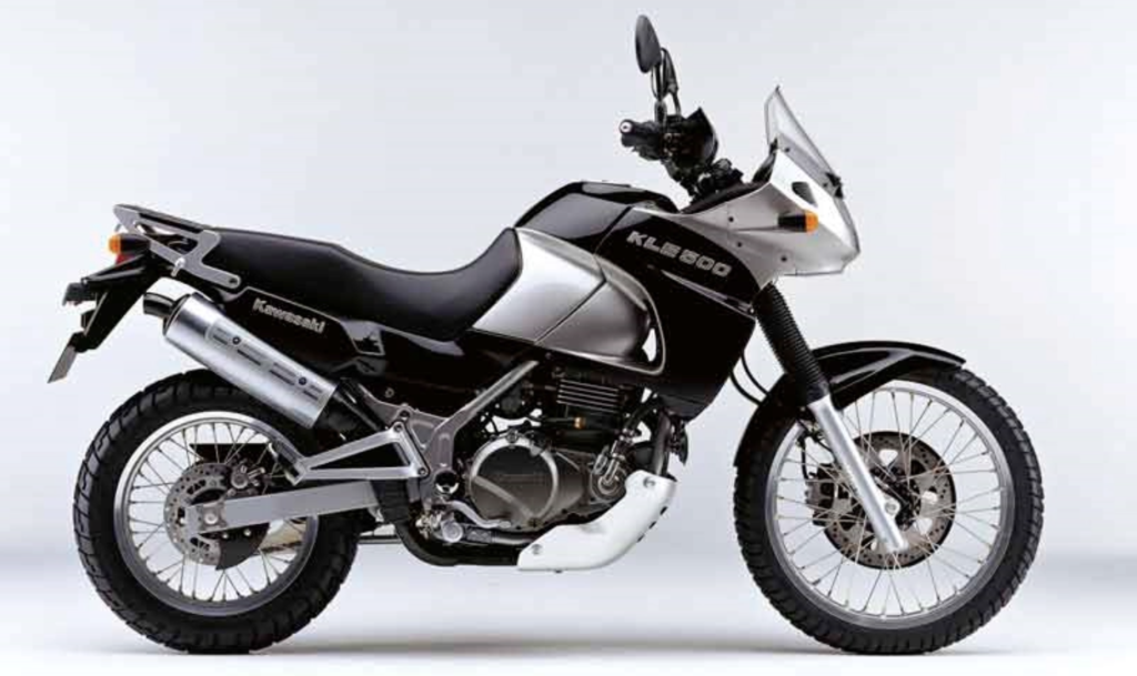 Kawasaki KLE 500 początki klasy ADV